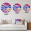 Acrylique bulles colorées - horloge murale moderne-59914044