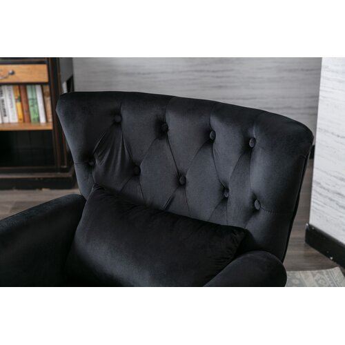Rosdorf Park Kimmie Upholstered Wingback Chair & Reviews | Wayfair