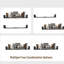 10cm H x 80cm W Bookcase-1452867677