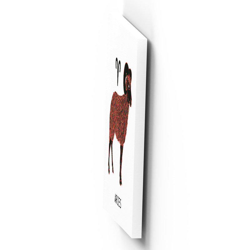 Kana Wall Décor, Black/Orange