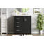 Ensemble de meuble-lavabo 30 po avec lavabo en céramique, armoire de rangement en bois massif, ensemble de meuble-lavabo autoportant avec 3 tiroirs et portes à fermeture douce-121018208