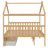 Pittston 2-Drawer Standard Bed Wooden House Bed-737687835-737687839