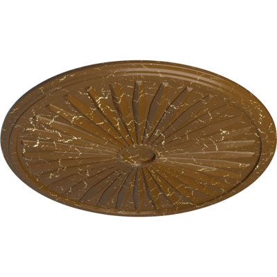 Médaillon de plafond de 33 1/8 po x 3 1/2 po x P 1 3/8 po (convient aux auvents jusqu'à 5 po)
