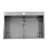 Pro Series 33'' L Single Bowl Stainless Steel Kitchen Sink
