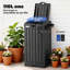 Plastic Manual Lift Outdoor Trash & Recycling Bin - 110L
