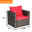 Chaise de jardin en rotin pour l'extérieur-1020613973
