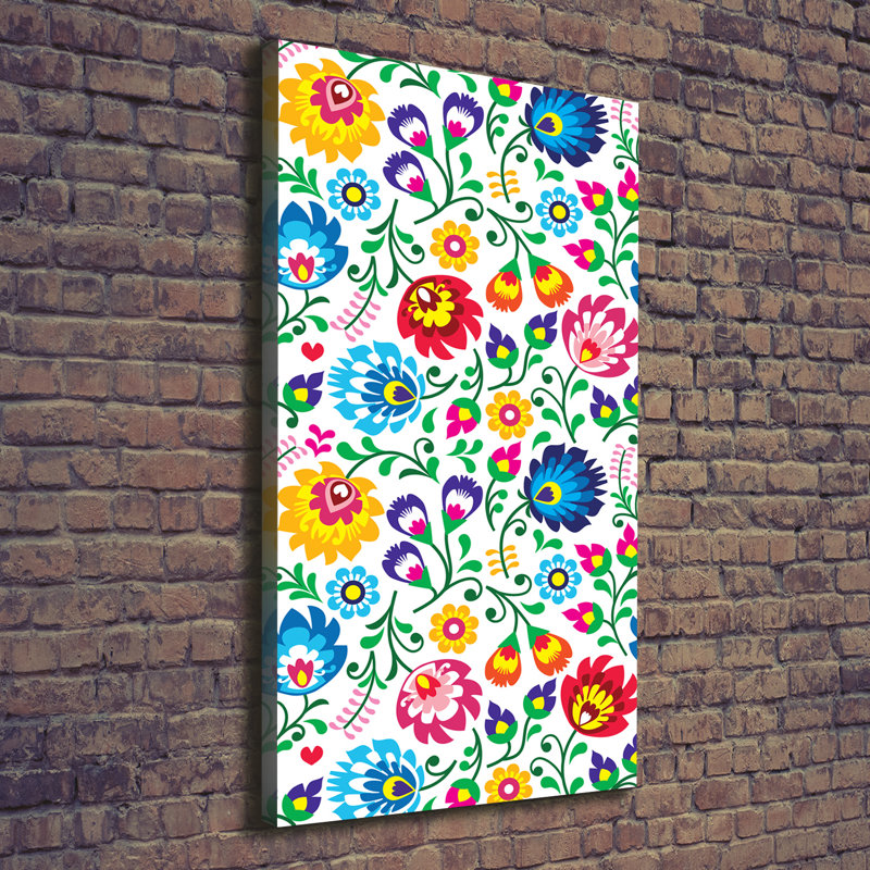 Ethnic - Wrapped Canvas Print