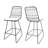 NIEZ COUNTER STOOL