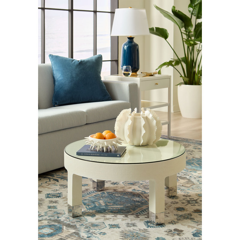 Dakota Coffee Table, White