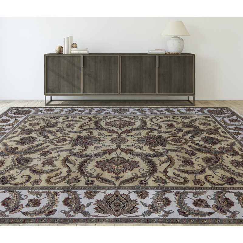 Wool Oriental Area Rug