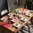 12 Piece Porcelain China Dinnerware Set - Service for 6