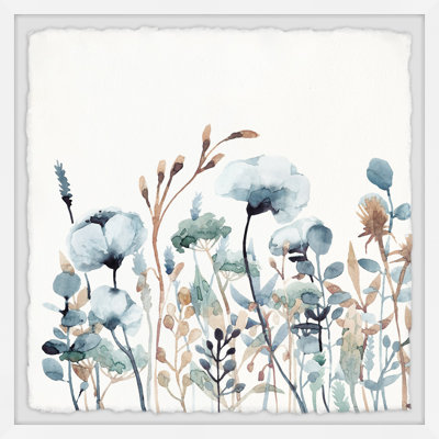 Flowering Shrubs - Single Picture Frame Painting