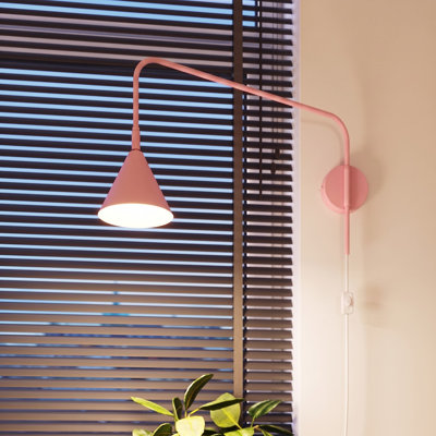 Nox Steel Flush Mounted Sconce