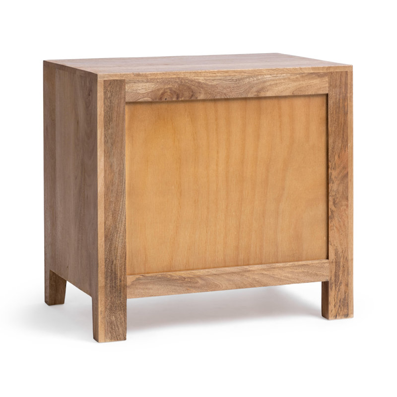 Laguna 2 - Drawer Solid Wood Nightstand
