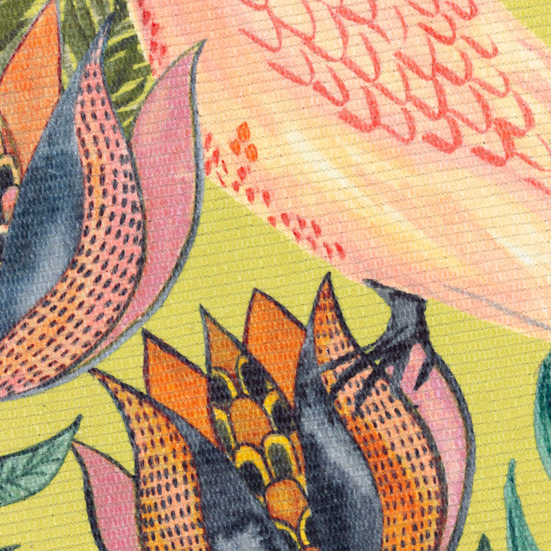 Floral 120cm X 170cm Indoor / Outdoor Area Rug