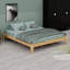 Base de lit plateforme en bois de bambou sec massif avec support en lattes de bois-1548500814