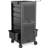 TASALON Premium Lockable Salon Trolley Cart with Wheels