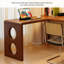 Bureau simple en bois de pin massif-2109139957