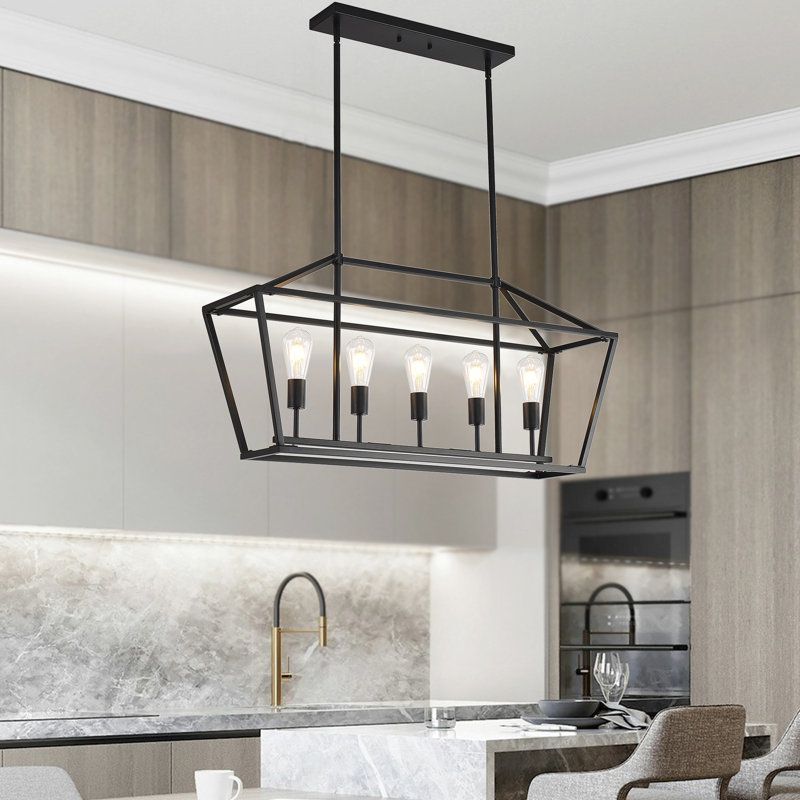 Laband 5 - Light Kitchen Island Pendant
