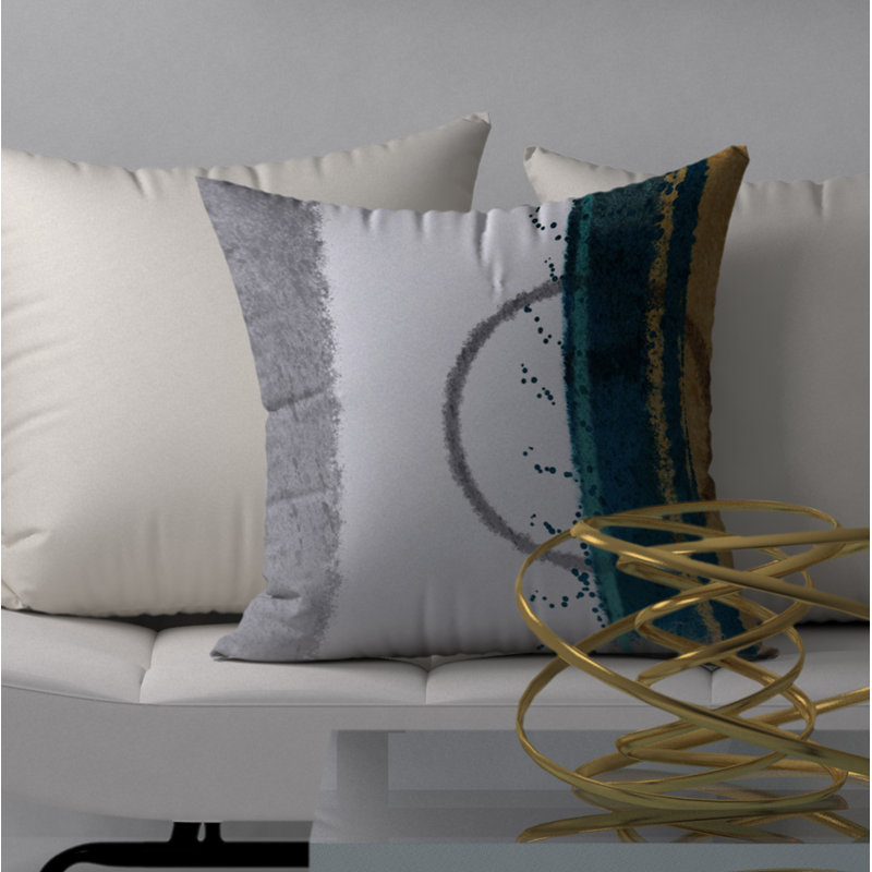 Housse de coussin décorative carrée Save, 20 po x 20 po