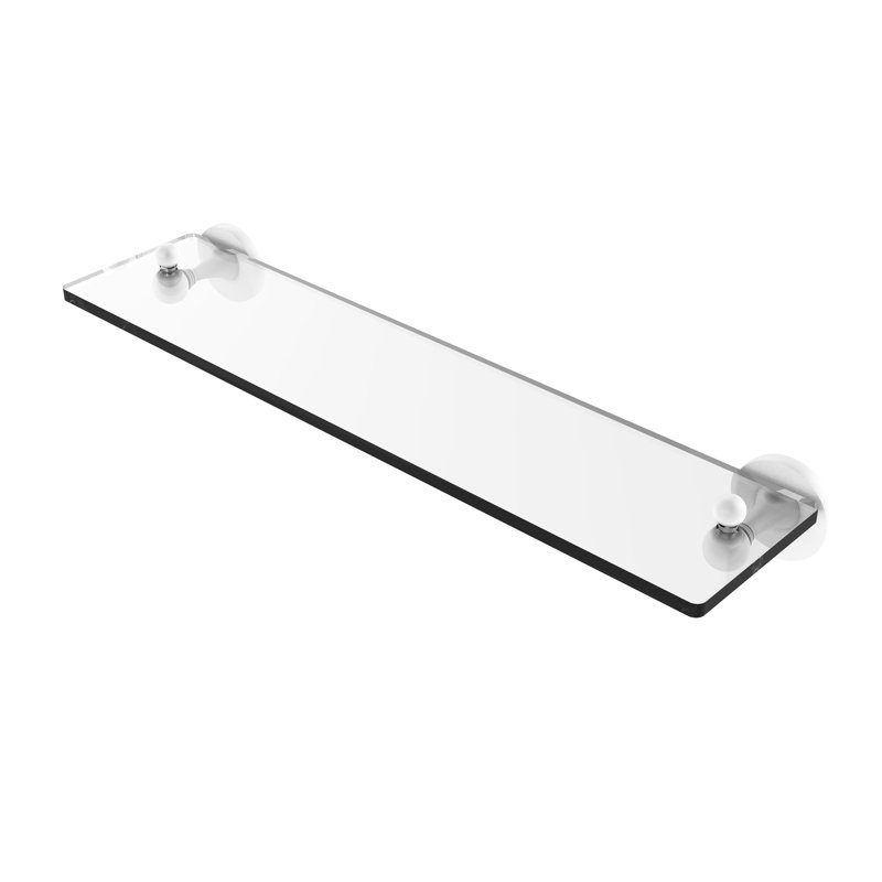 Godoy Industrial Pipe Shelves, Antique Bronze, 22 Inch