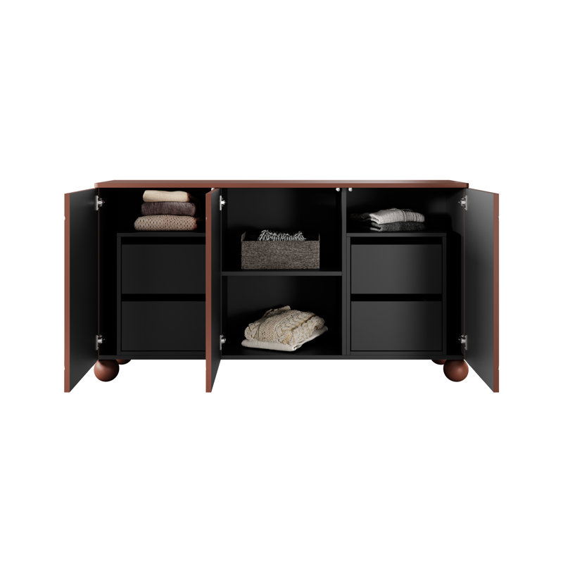 Franzen 150cm Sideboard, Burgundy