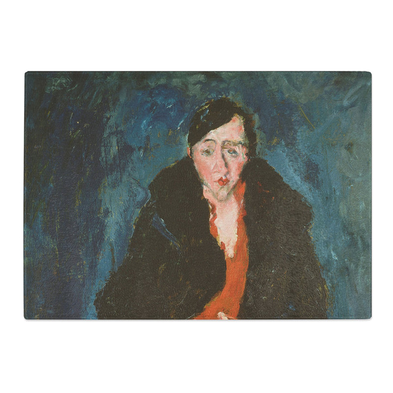 Portrait of Madeleine Castaing by Chaim Soutine Chopping Board, 0.4cm H x 28.5cm W x 39cm L