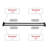 Utopia Alley Adjustable 72-Inch Double Shower Curtain Tension Rods - Rust-Proof Aluminum with Rubber End Cap, Easy Installation - Extendable, Ideal for Bathroom, Retractable, Wall-to-Wall - No Drilling-48133563