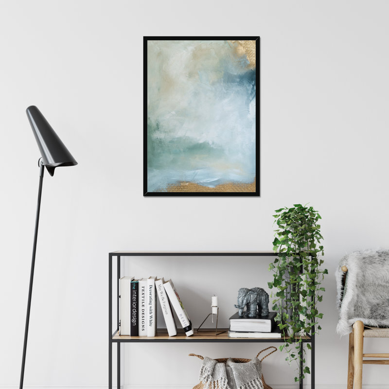 Imprint III by Julia Contacessi - Painting, 50cm H x 34cm W, Black Framed Paper Print