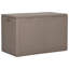 META 80.5cm W 180L Polypropylene Deck Box in Brown
