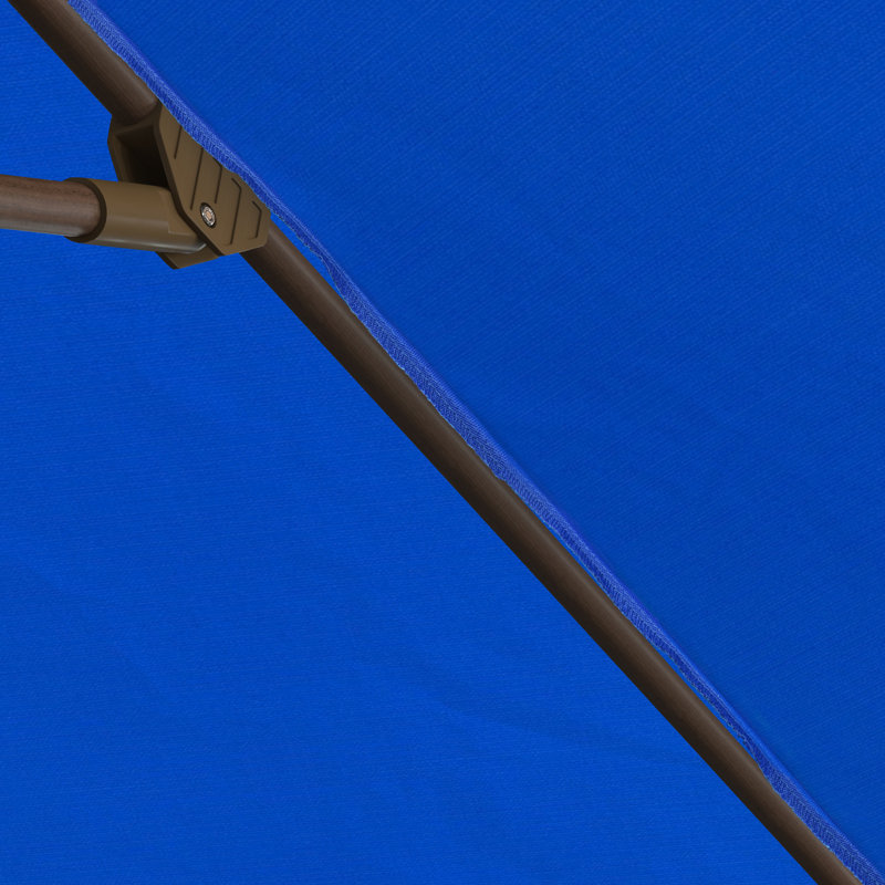 Parasol Sanna Market Sunbrella, Toile Sunbrella® bleu pacifique