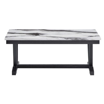Paula Black And White Coffee Table