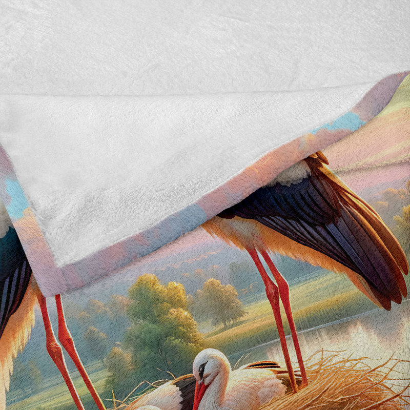 Throw Blanket, 70" W x 90 " L