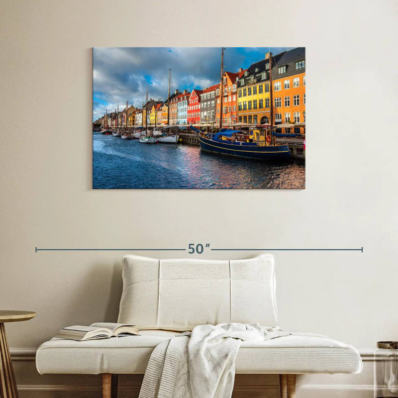 Tergel Nyhavn Port Copenhagen, H 26 po x l 39 po