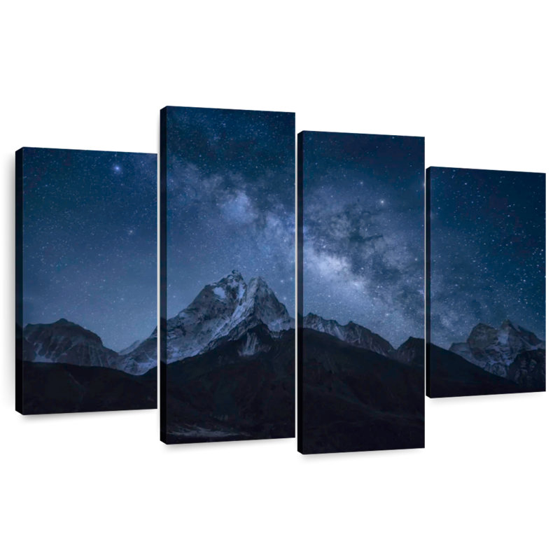 Alvord Starlit Ama Dablam Peaks, H 54 po x l 84 po