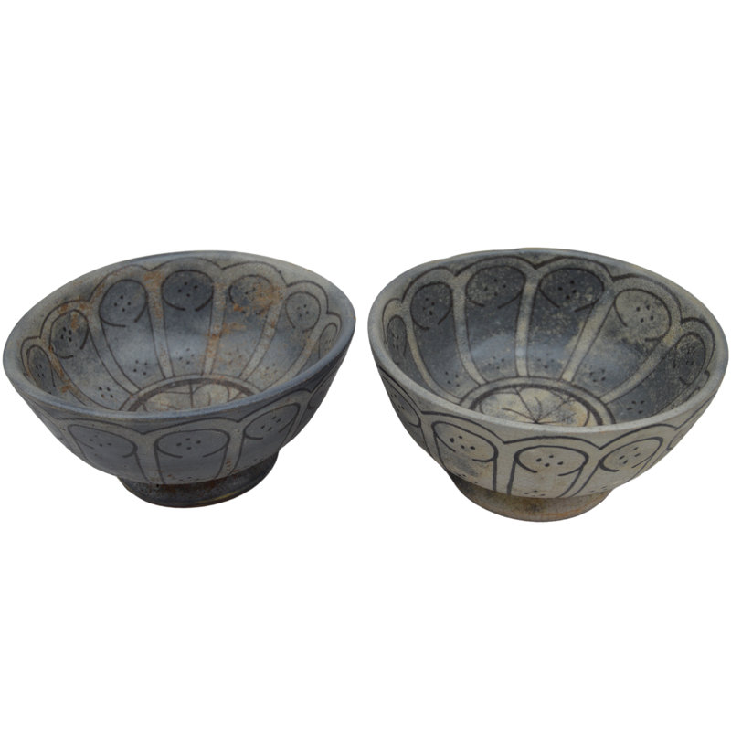 Handmade Ceramic Decorative Bowl Set