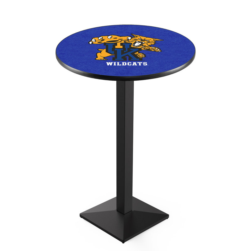 Table bistro NCAA 36 ", Ride noire, Université du Kentucky - Logo Cat