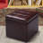 Plainview Faux Leather Ottoman-33455236