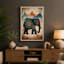 Mechanical Elephant With Mountains Steampunk - Print-136814164-136814159