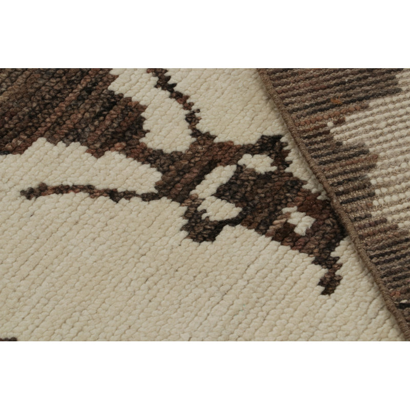 Hand Knotted Wool Area Rug