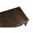 Rectangular Coffee Table with Storage in Traditional Dark Finish Solid Wood Brown