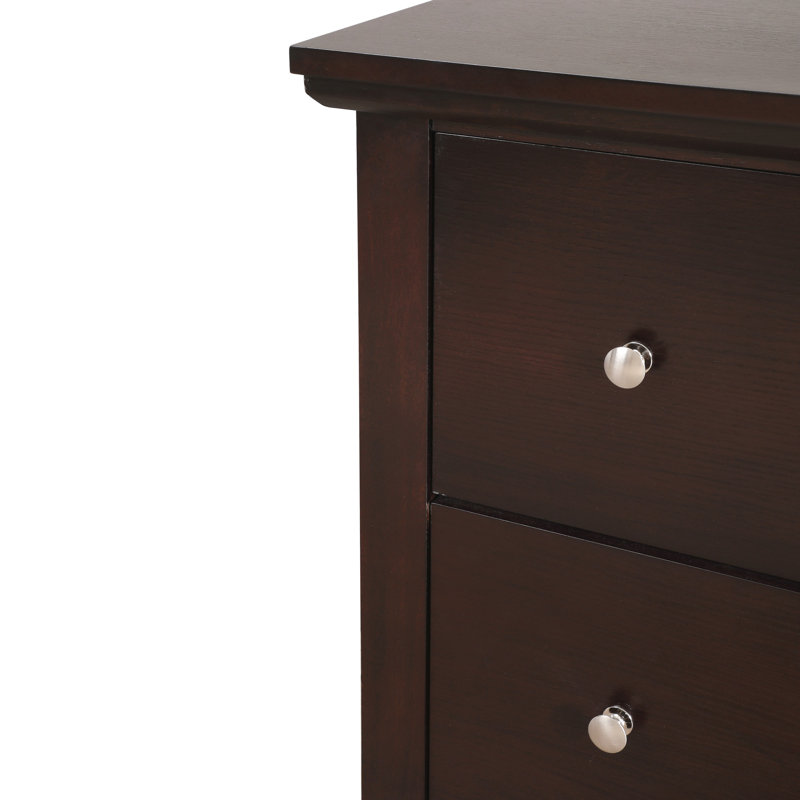 Commode, tiroir durable, Espresso