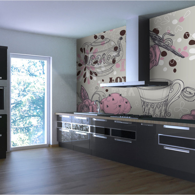 Afternoon Tea 2.70m x 350cm Wallpaper, 300 cm x 231 cm