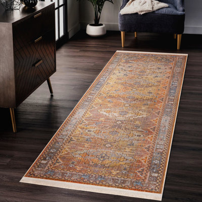 Tapis rétro style bohémien de style sud-ouest Sierra