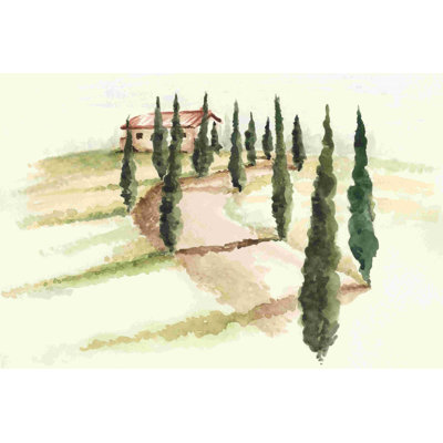 " Tuscan Villa III " by Jennifer Paxton Parker Painting Print
