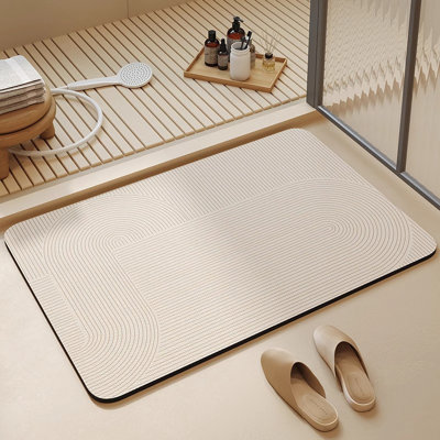 Absorbent Non-Slip Quick-Dry Bathroom Rug