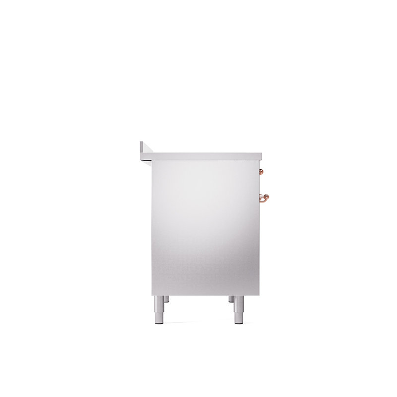 ILVE Nostalgie II 40 in Induction Range, Stainless Steel/Copper