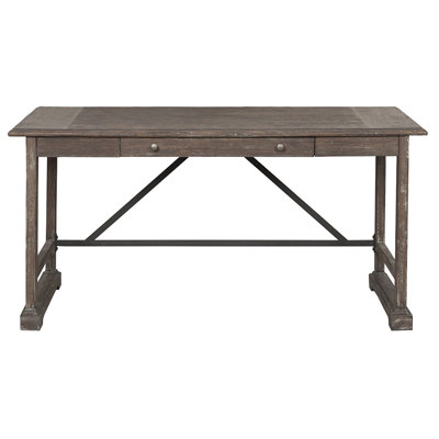 Rustique Solid Wood Base Writing Desk