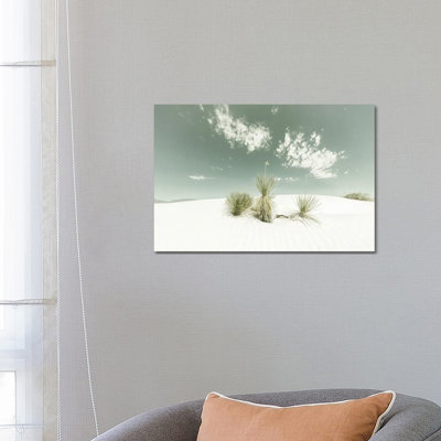White Sands Vintage 1 Piece Wrapped Canvas Wall Art