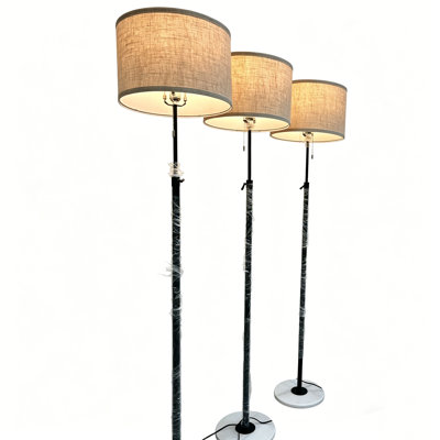 Lampe sur pied à hauteur réglable 64,8 po avec télécommande